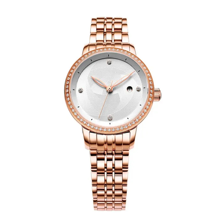 Kotine Women Fashion Luxury Stainless Steel Wrist Watches