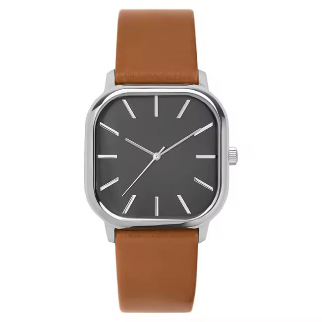 New Arrival Fashion Design Nice Quality Hot Selling Leather square Unique Wholesale Watches for Men and Women